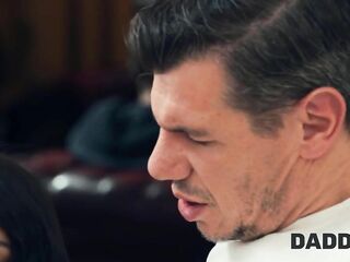 DADDY4K. My hawt GF is quietly cheating on me.Hawt movie scene with Asandra Dewy