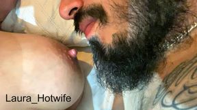 Breastfeeding My Best Friend With My Huge Nipples!!!