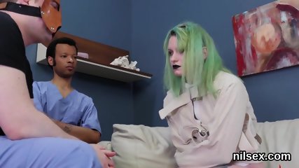 Flirty teen is taken in anal loony bin for harsh therapy