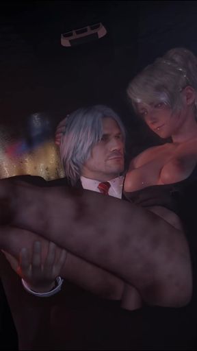 Lunafreya - Car 1: Delicious Sex in the Car - Creampie Pussy