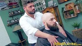 Bearded Buff Businessmen Have Intense Anal Pounding
