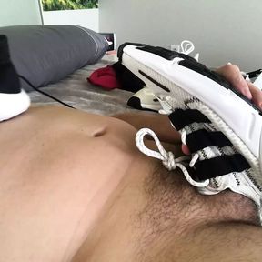 Nike, Adidas Sneakers Play, Fuck, Cum