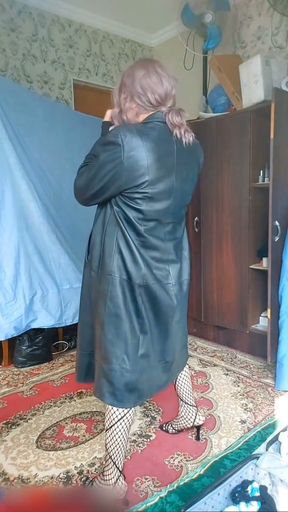 Sissy MTF Hot Slut Two Horny Dresses Performing White Twink Princess Crossdresser Kitty   Clip 1