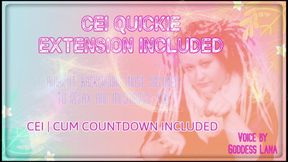 AUDIO ONLY - CEI quickie extension included enhanced audio