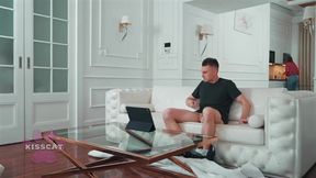 Oops... Cum Inside Wife's Step Sister!? Husband Fucks Two Step Sis in Share Bed - Audrey Reid X MrCat