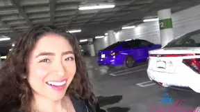 Hot Amateur Amber Teases Publicly Before Sultry Private Fuck