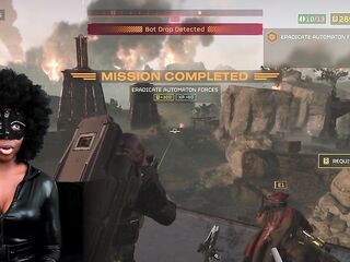 Noob Black Booties Plays Helldivers two (See me drag my team down and ruin anything)