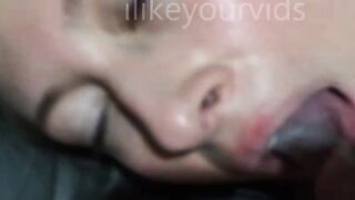 Hot MILF Gives Her Step-Son A Surprise Blowjob And Rides His Big Dick Until He Explodes In Her Pussy! (NSFW)
