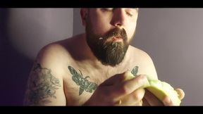 Sacred Slut Snackies - Eating Cummy Melon