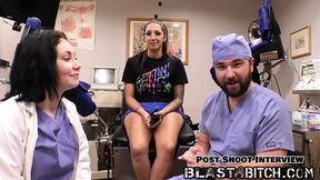 Stefania Mafra Gets Facial After Blowjob