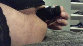 Sticking My Black Toy as Deep as Possible