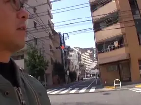 Alluring Tokyo babe gets her hairy pusys fucked by a stranger