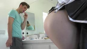 ”My Trans maid cleaned more than she got paid for”