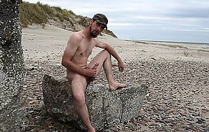 cum on the beach