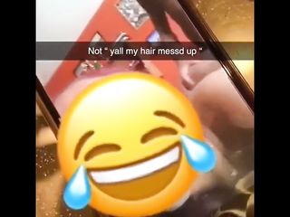 ChyTheGreatest Gets her Cheeks Clapped on Snapchat.