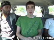 Chris Kingston Gets Fucked By Two Black Guys