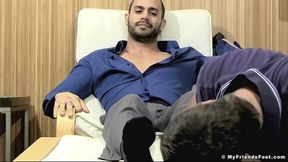 Orion Discovers the Erotic Bliss of Having His Feet Worshiped