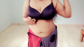 Desi Indian Big Boobs Bhabhi Live Show With Devar
