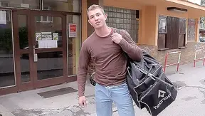 Blonde Sub Takes Loads on Face – Steamy Gay Cream Pie Action