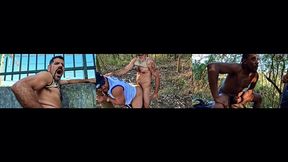 sexo varios caras no mato