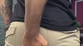 Messing my diaper and wearing tactical pant
