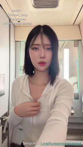 Public bathroom nakedness in a Korean setting