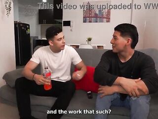Sharing with allies is the most good! - His breasty redhead girlfriend is the most excellent for sex
