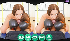 Teressa Bizarre in Deep-Throat Blowjob And Hot Fuck From Instructor - TMWVRNet