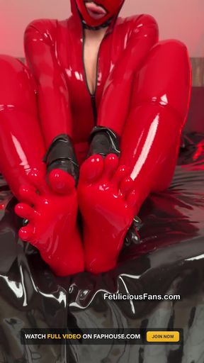 Rubber Foot Porn
