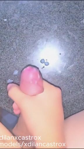 BREBACK SEX IN PUBLIC BATHROOM I LEAVE THE ASS OPEN TO CUTE TWINK CREAMPIE   Clip 3