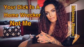 YOUR DICK IS A HOME WRECKER - NOT ME