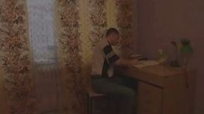 Russian mature wife cheat on her man with my young friend