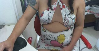 Sexy dress wank camshow