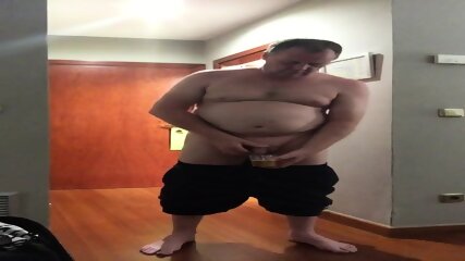 Jeffrey Mitchell drinking piss