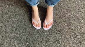 SANDALS FOOT HUMILIATION