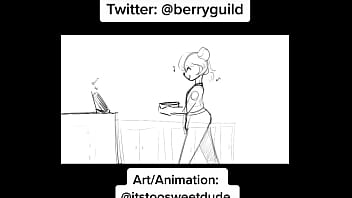 &ldquo_Sweet Treats&rdquo_ Berry Animation Progress (Femboy Furry Hentai)