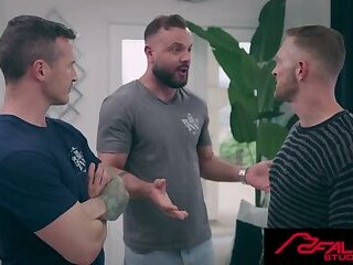 Sir Peter Takes Massive Bare Cock & Candle from Paul Wagner Deep