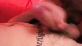 ”Horny Zeke pounds his butt in an anal fucking with his tattooed ex Tyler”