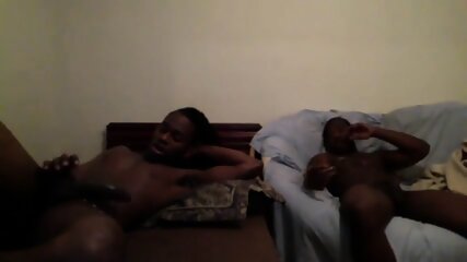 Str8 buddys jerking together watching porn