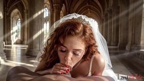 this dirty bitch set up a secret test drive before the wedding, begging me to fuck her tight pussy hard raw [ai]