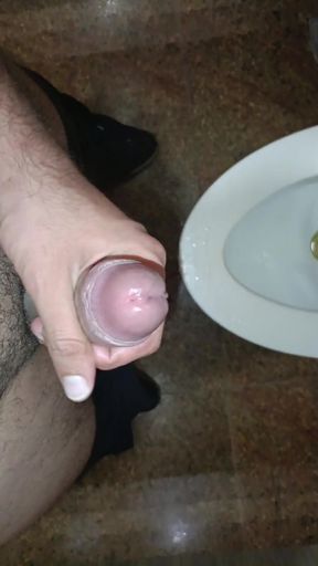 Pee Public toilet masturbation in public toilet   Clip 2