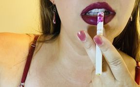 Red Lips, Natural Tits Cigarette