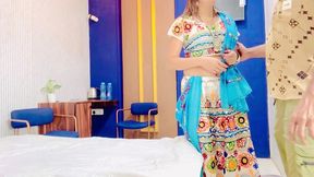 gave a lift and slapped a hot garba girl, had a lot of fun, full hindi audio, met a garba girl on the way