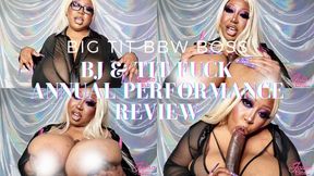 Big Tit BBW Boss POV BJ and Tit Fuck Annual Performance Review