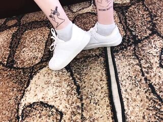 Foot Fetish Sneakers Sock and Naked Feet/sfw