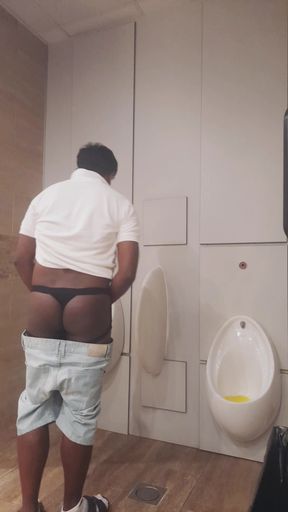 Gay public washroom