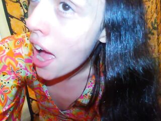 Unshaved Hippie Waits for Tummy Abdomen Butt Ass Anus Fart Farts Cheerful Whore Loves Flatulence Farting