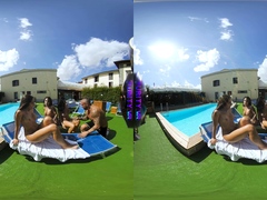 PURITYVR Three lesbian goddesses with Guilia, Benny, and Ale