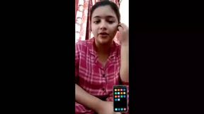 Chubby Desi Girlfriend Flashing Her Big Boobs