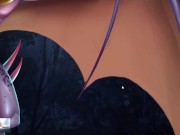 BUSTY MILF BEING CREAMPIED BY MONSTER BAT